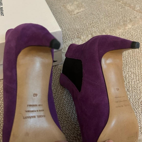 Isabel Marant beautiful suede bootie - Picture 2 of 5